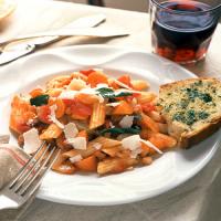 Penne with Tomatoes and Pancetta image
