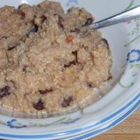 Quinoa Prune Breakfast Porridge image