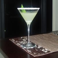 Lemon Vanilla Mint Martini image