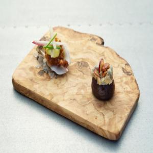 Fried Oyster with Asian Pear Salad image
