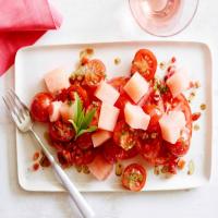 Tomato and Watermelon Salad image