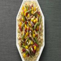 Garden Vegetables with Lemon-Scented Quinoa image
