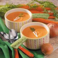 Rice and Carrot Soup image