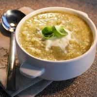Brussels Sprouts Soup with Caramelized Onions image