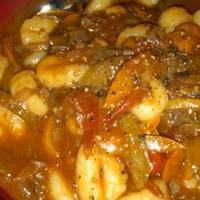 Gnocchi and Peppers in Balsamic Sauce image