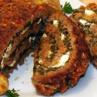 Spinach and Feta Meatloaf Recipe image