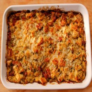 Herb & Apple Bread Pudding_image