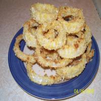 Spicy Oven Baked Onion Rings image