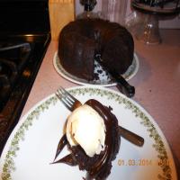 Triple Chocolate Sour Cream Bundt Cake (Low Fat) image
