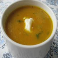 Baby Carrot Soup With Cilantro and Curry_image
