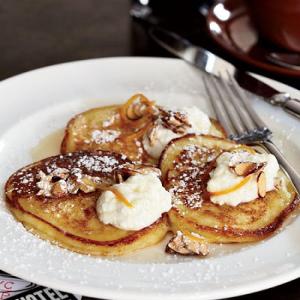 The Breslin's Ricotta Pancakes with Orange Syrup_image