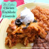 Chicken Enchilada Casserole Crockpot Recipe - (5/5)_image