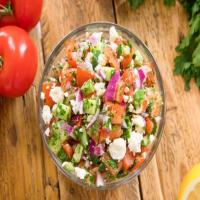 Chopped Salad with Crumbled Feta_image