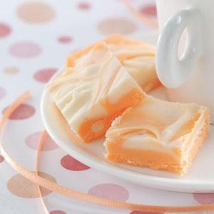 Makeover Marbled Orange Fudge Recipe_image