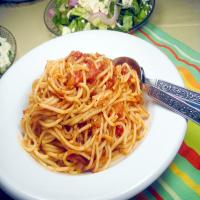 Tomato and Balsamic Pasta image