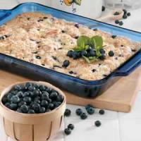 Blueberries and Cheese Coffee Cake_image