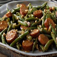 Kung Pao Sausage and Green Beans_image