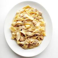 Pappardelle with Creamy Chicken Sauce_image