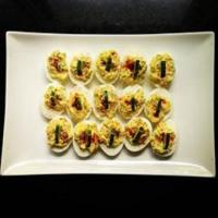 Deviled Eggs with Dill and Prosciutto_image