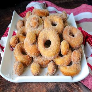 Sugar Donuts from Canned Biscuits_image