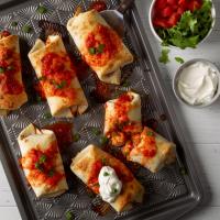 Baked Chicken Chimichangas_image