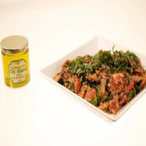 50/50 Olive Oil/Coconut Oil Blend Healthy Chicken Stir Fry image