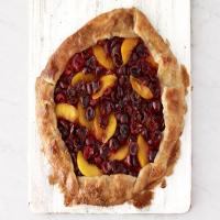 Cherry and Peach Galette image