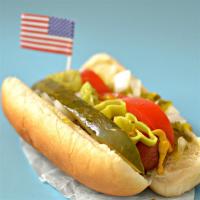 Chicago-Style Hot Dog image
