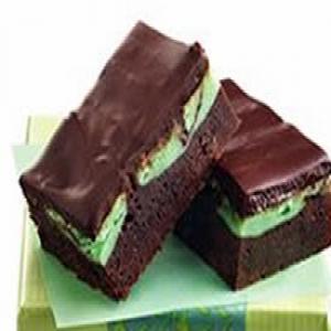 Gourmet Mint Brownies Recipe_image