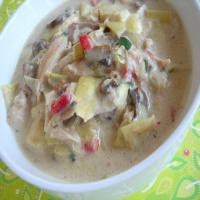 Cream of Artichoke and Mushroom Soup_image