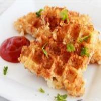 Hash Browns in the Waffle Iron_image