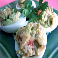 Guacamole Stuffed Deviled Eggs_image
