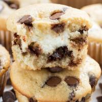 Cream Cheese-Filled Chocolate Chip Muffins Recipe - (4.7/5)_image