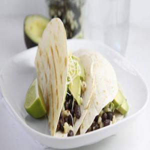Black Bean and Corn Grilled Tacos image