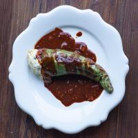 Chicken Stuffed Peppers with Enchilada Sauce_image