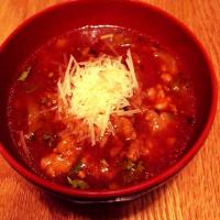 Latino Style Red Beef Soup image