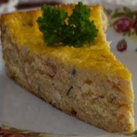 Salmon and Chive Crustless Quiche image