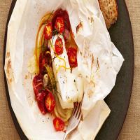 Spanish Cod with Chorizo and Fennel image
