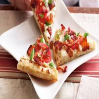 Grilled Bacon and Tomato Pizza image