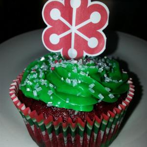 Red and Green Velvet Cake!_image
