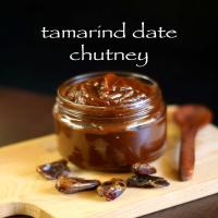 tamarind chutney recipe | imli chutney | sweet tamarind dates chutney_image