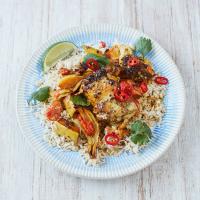 Super-simple chicken curry traybake_image