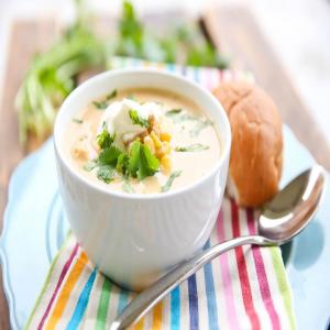 Creamy Chicken and Rice Taco Soup image