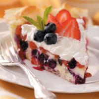 Berry Cheesecake Pie_image