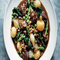 Ragout of Lamb and Spring Vegetables with Farro Recipe - (4.3/5) image