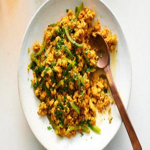 Keema Shimla Mirch (Ground Chicken With Bell Peppers)_image
