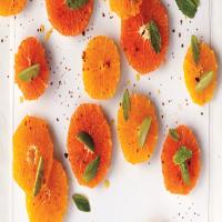 Olive-Topped Orange Slices image