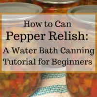 How to Can Pepper Relish_image