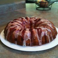 Raspberry Swirl Cake image