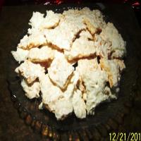 COCONUT MACAROON BARK CANDY ...quick and easy_image